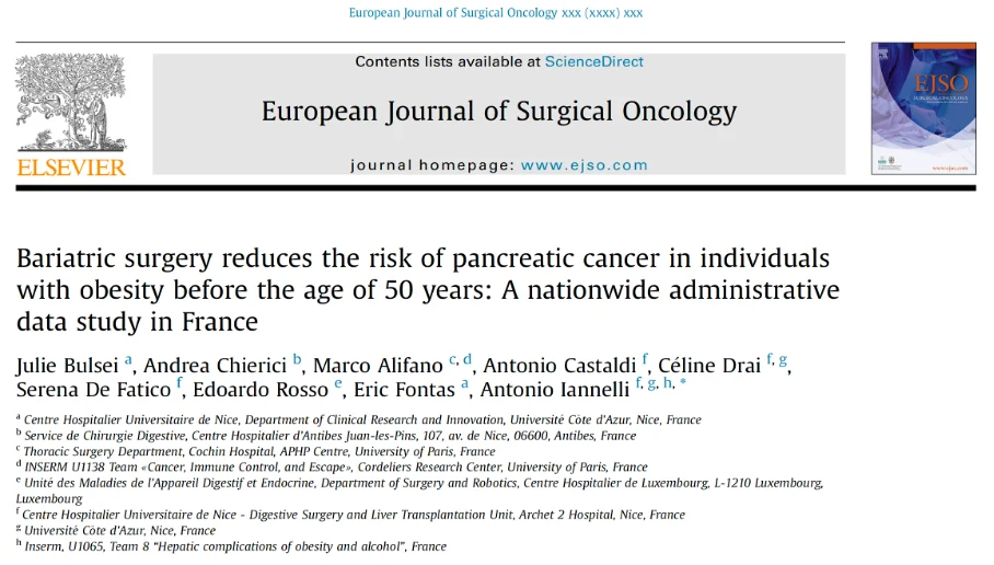 European Journal of Surgical Oncology